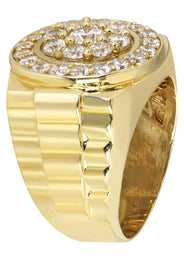 10K Gold Ring For Men - Mens Pinky Ring | 10.9 Grams