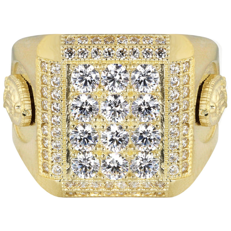 10K Gold Ring For Men - Mens Pinky Ring   |  9.1 Grams