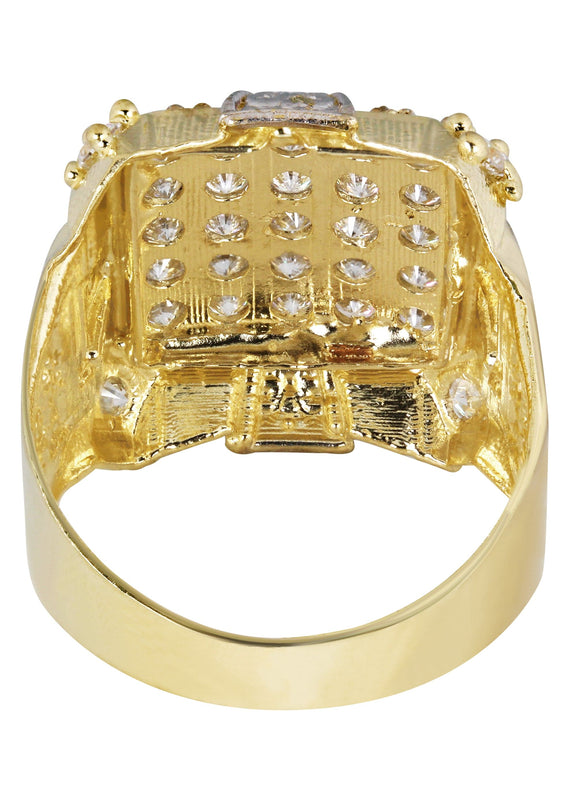 10K Gold Ring For Men - Mens Pinky Ring | 7.3 Grams