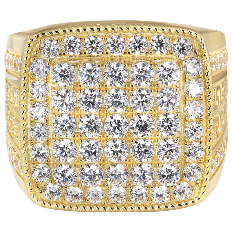 10K Gold Ring For Men - Mens Pinky Ring | 12.9 Grams