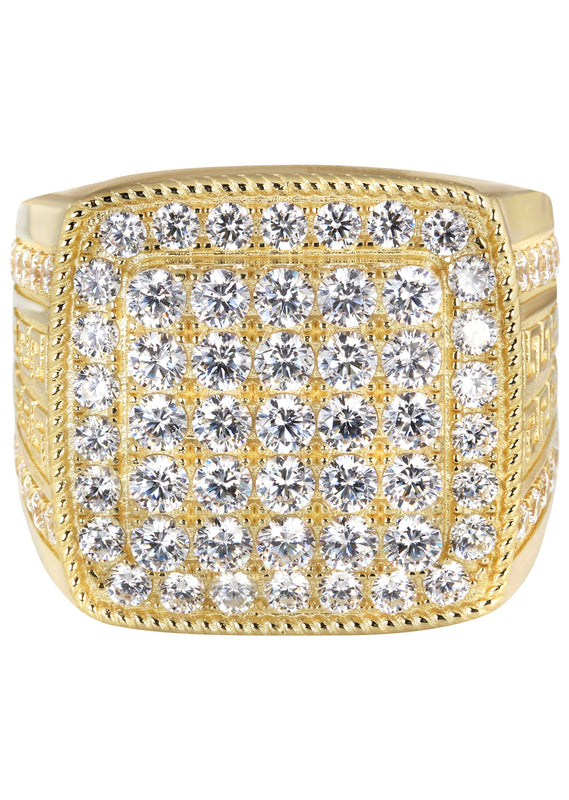 10K Gold Ring For Men - Mens Pinky Ring | 12.9 Grams