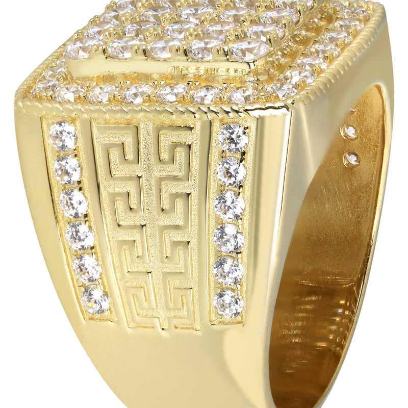 10K Gold Ring For Men - Mens Pinky Ring | 12.9 Grams