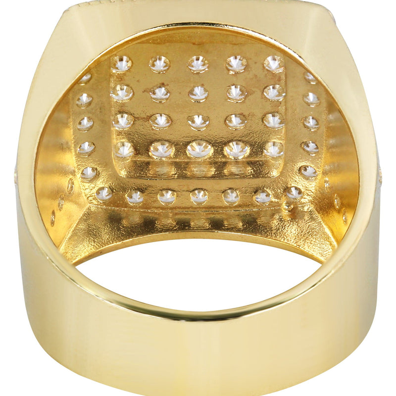 10K Gold Ring For Men - Mens Pinky Ring | 12.9 Grams
