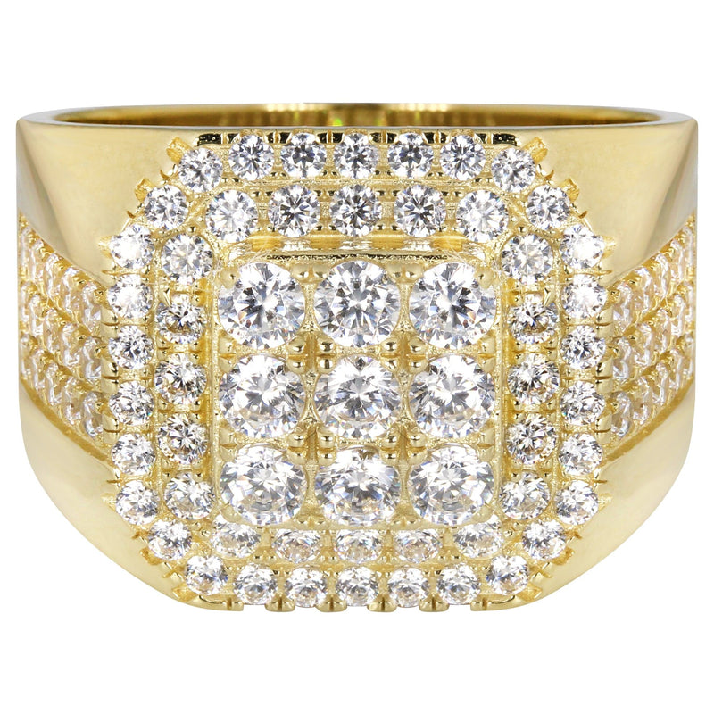10K Gold Ring For Men - Mens Pinky Ring   | 9.3 Grams