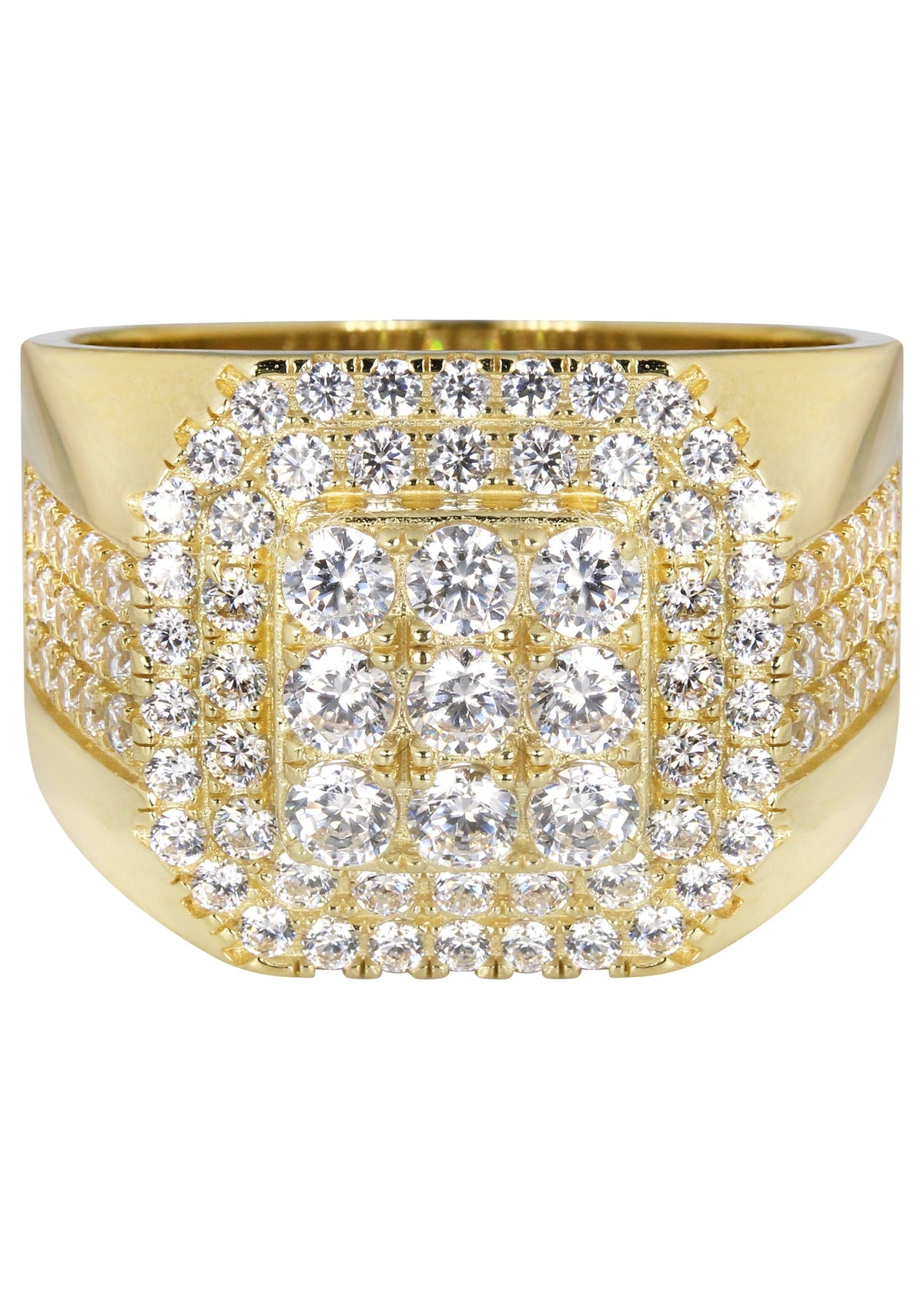 10K Gold Ring For Men - Mens Pinky Ring   | 9.3 Grams