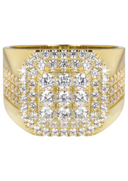 10K Gold Ring For Men - Mens Pinky Ring   | 9.3 Grams