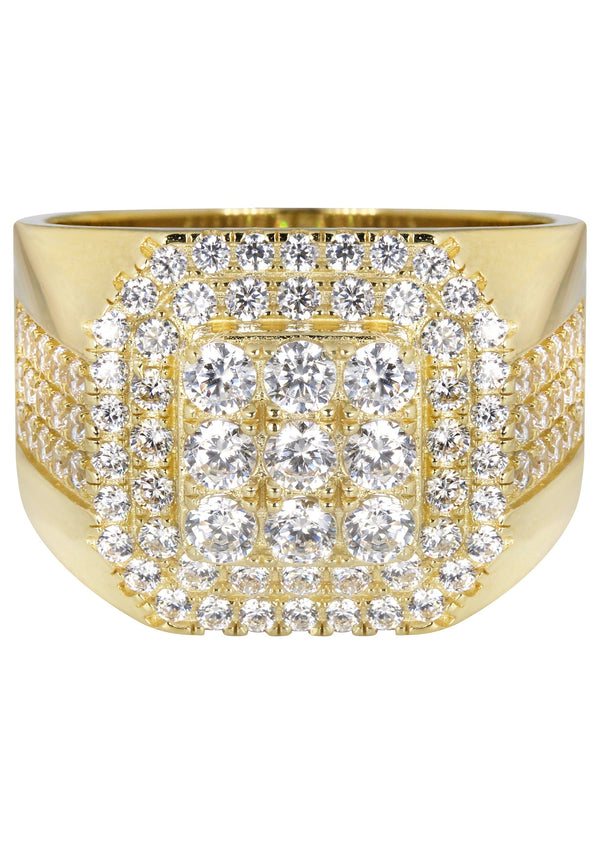 10K Gold Ring For Men - Mens Pinky Ring   | 9.3 Grams
