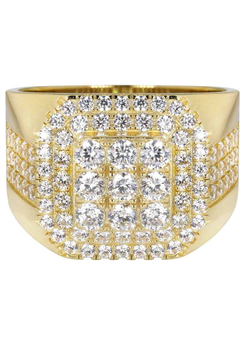 10K Gold Ring For Men - Mens Pinky Ring   | 9.3 Grams