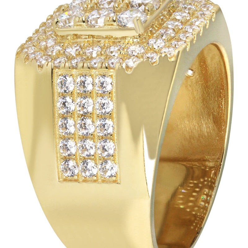 10K Gold Ring For Men - Mens Pinky Ring   | 9.3 Grams