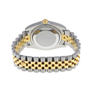 Rolex Datejust Black Dial - Diamond Hour Markers With 4 Carats Of Diamonds