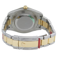 Rolex Datejust Ii Slate Dial - Greem Roman Numerals With 5 Carats Of Diamonds