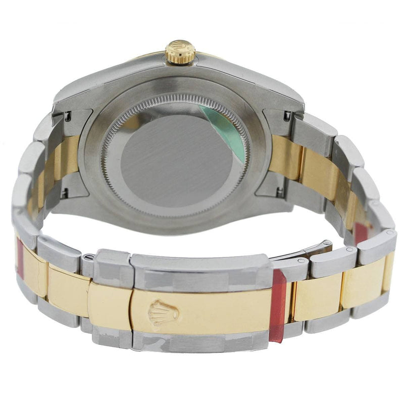 Rolex Datejust Ii Ivory Dial - Diamond Hour Markers With 5 Carats Of Diamonds