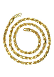 Silver Chain - Mens Gold Chain / Rope Chain