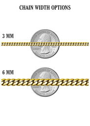 White Gold Plated Mens Solid Rope Chain