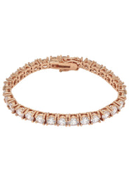 Lab Grown Diamond Tennis Bracelet - 14K Rose Gold