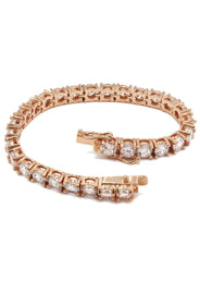 Lab Grown Diamond Tennis Bracelet - 14K Rose Gold