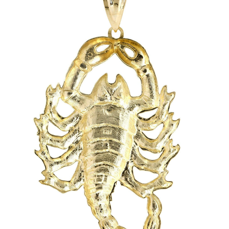 Scorpio 10K Gold Pendant | 13 Grams