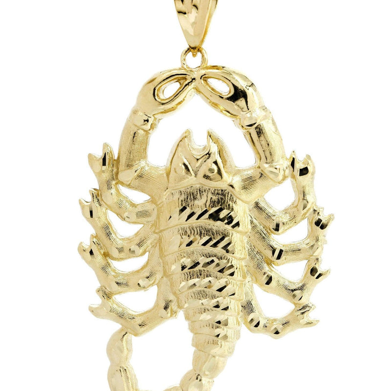 Scorpio 10K Gold Pendant | 13 Grams
