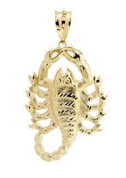 Scorpio 10K Gold Pendant | 13 Grams