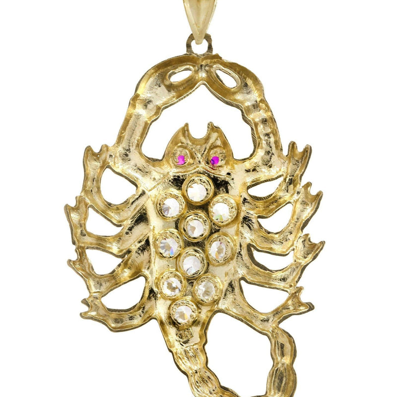 Scorpio  10K Gold Pendant | 10.3 Grams
