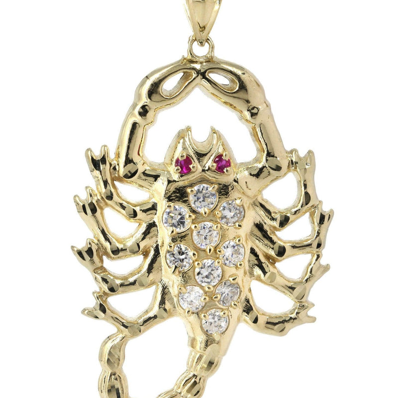 Scorpio  10K Gold Pendant | 10.3 Grams