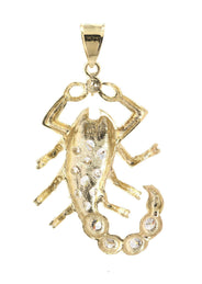 Scorpio  10K Gold Pendant | 11.9 Grams