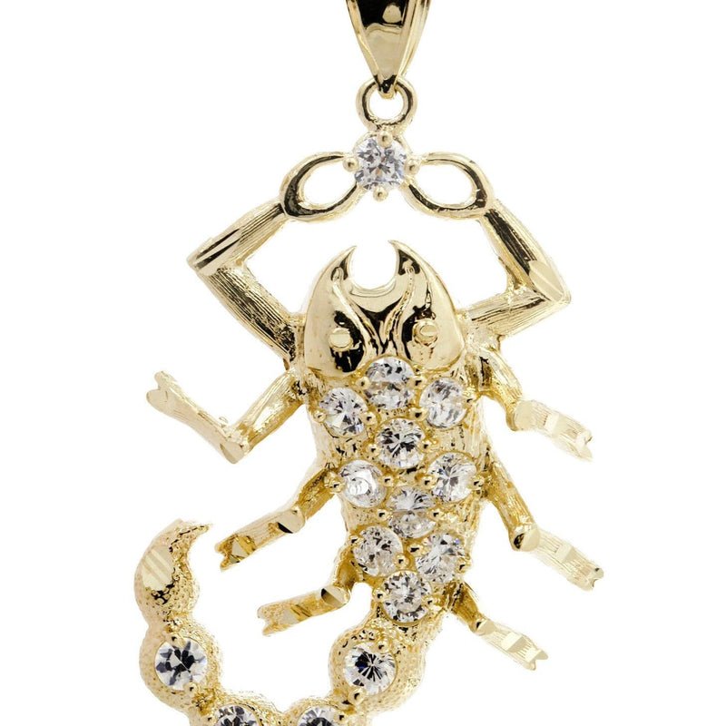 Scorpio  10K Gold Pendant | 11.9 Grams