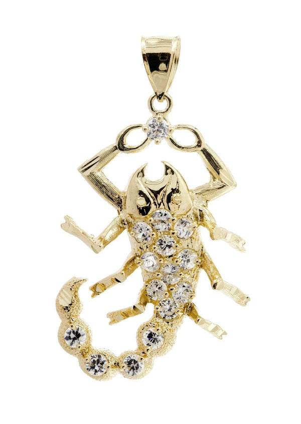 Scorpio  10K Gold Pendant | 11.9 Grams