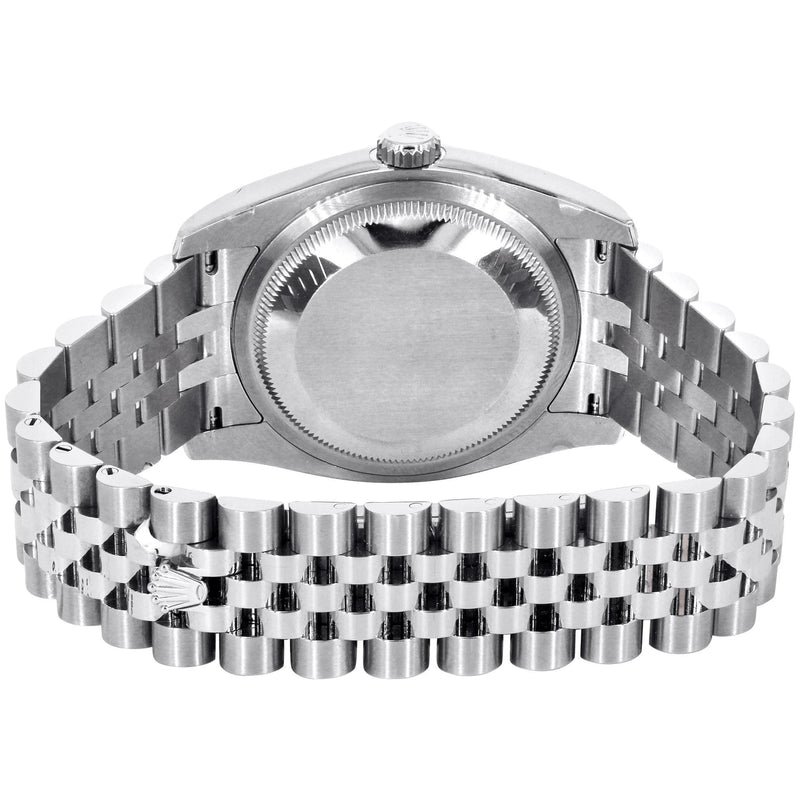116200 | Hidden Clasp | Diamond Rolex Datejust Watch | 36Mm | Mother of Pearl Arabic Diamond Dial | Jubilee Band