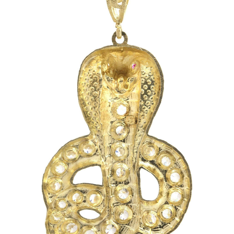 Snake  10K Gold Pendant | 16.2 Grams