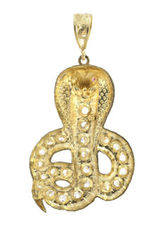 Snake  10K Gold Pendant | 16.2 Grams