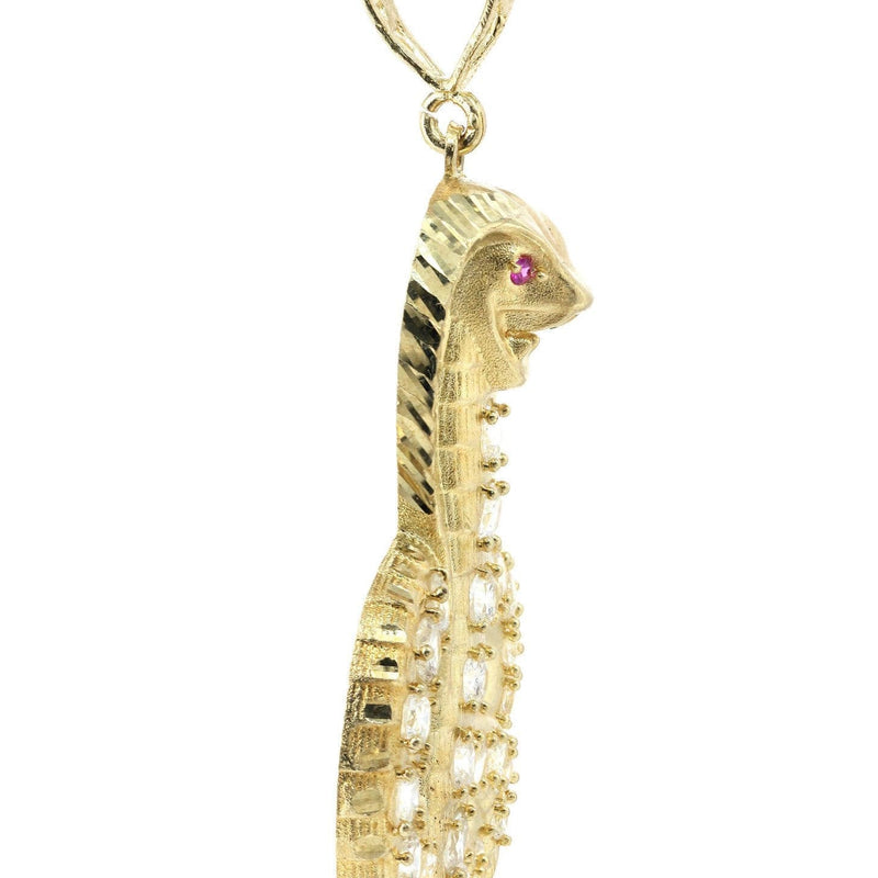 Snake  10K Gold Pendant | 16.2 Grams