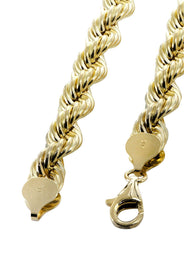 Solid Rope Chain - 14K Gold