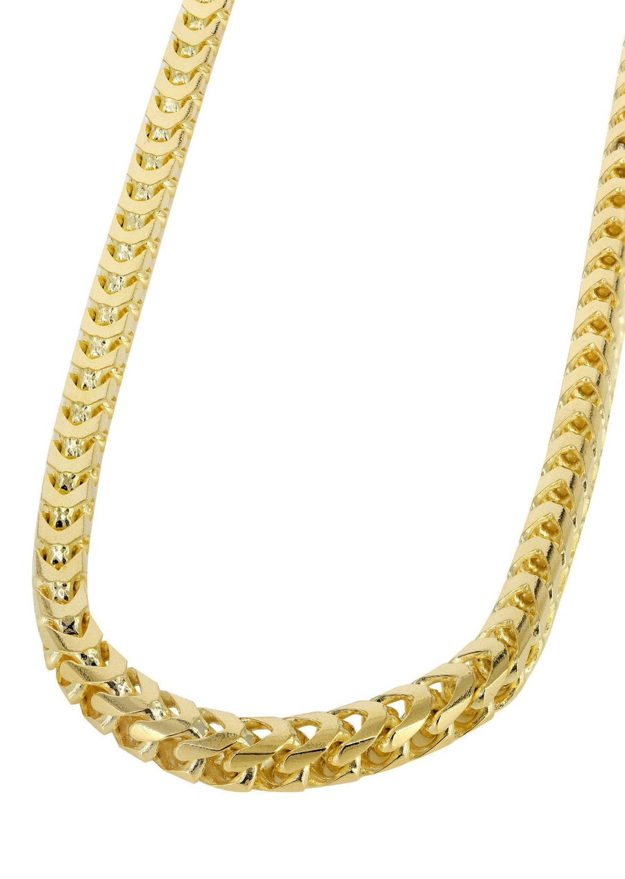 Gold Chain - Solid Franco Chain 10K/14K Yellow Gold