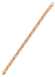 14K Rose Gold Bracelet Solid Franco For Women