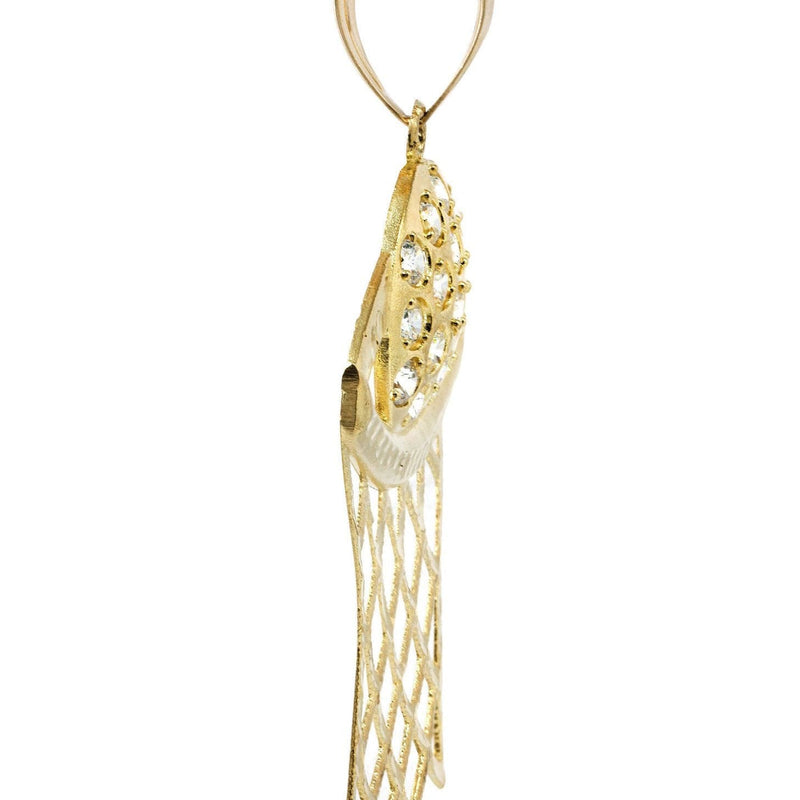 Basketball  10K Gold Pendant | 11.9 Grams