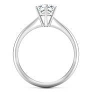 Round Diamond Solitaire Engagement Ring Alexa 14K White Gold
