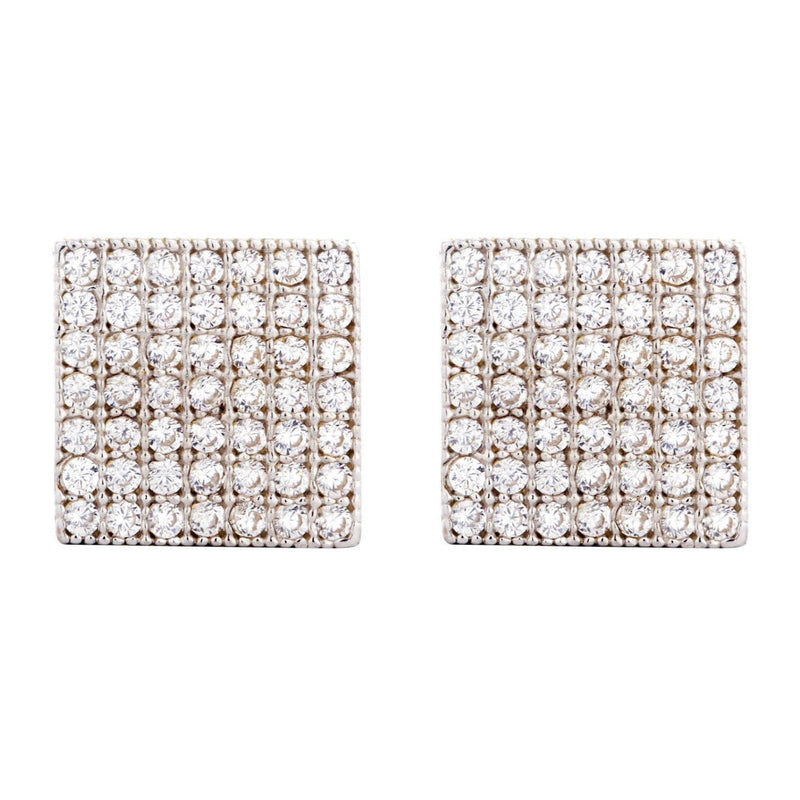 Cz 10K Yellow Gold Studs | Appx. Diameter 0.3 Inches