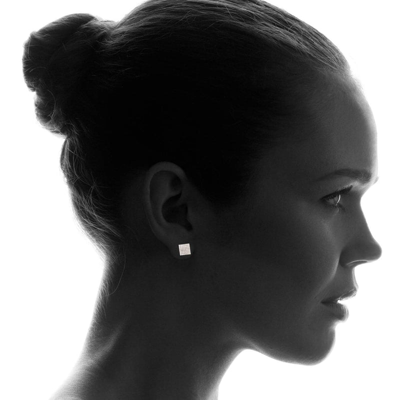 Cz 10K Yellow Gold Studs | Appx. Diameter 0.3 Inches