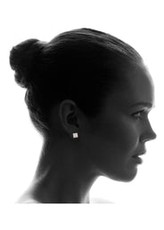 Cz 10K Yellow Gold Studs | Appx. Diameter 0.1 Inches