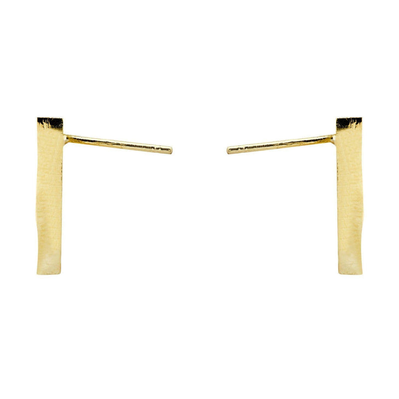 10K Last Supper Gold Earrings For Men | Appx 7/8 Inches Wide