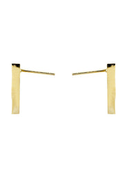 10K Last Supper Gold Earrings For Men | Appx 7/8 Inches Wide