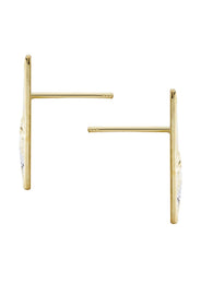 Last Supper 10K Yellow Gold Studs | Appx. Diameter 0.75 Inches