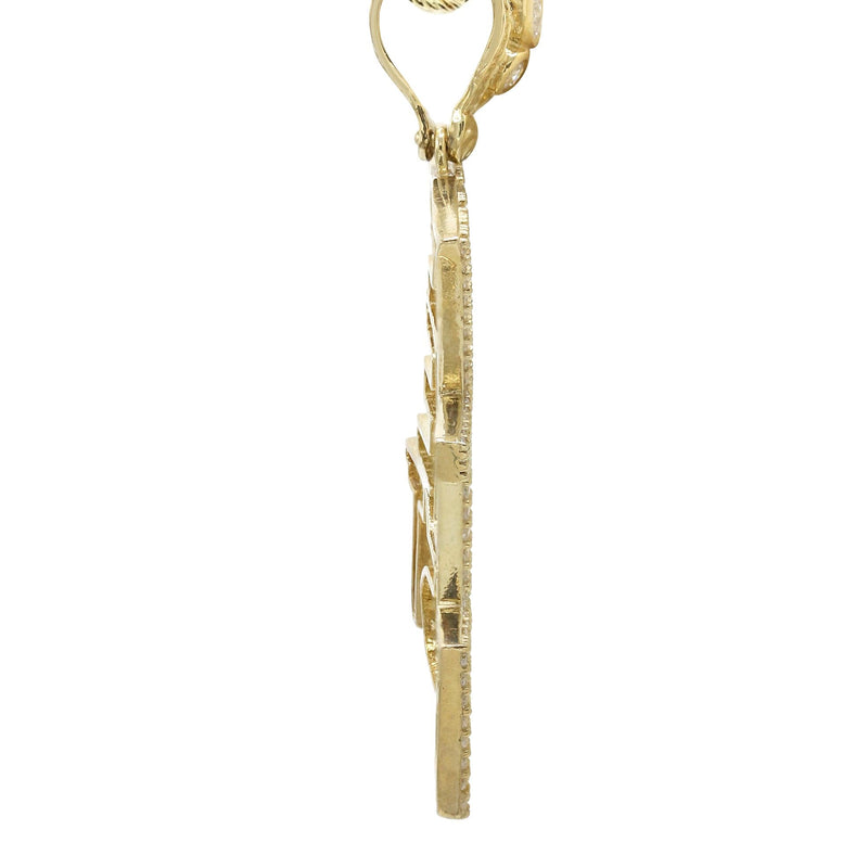 10K Yellow Gold "We The Best" Necklace" | Appx. 18.6 Grams