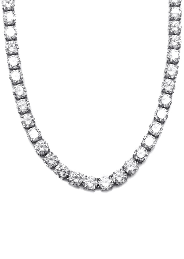 Women Jewelry - Diamond Necklace For Women | Lab Grown Tennis Chain White Gold