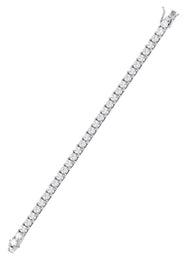 Womens Lab Grown Diamond Tennis Bracelet - 14K White Gold
