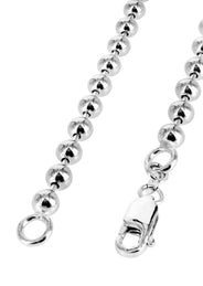 Gold Chain - Mens Dog Tag Chain 10K/14K White Gold