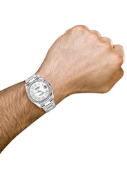 116200 | Rolex Datejust Watch | 36Mm | White Roman Dial | Oyster Band