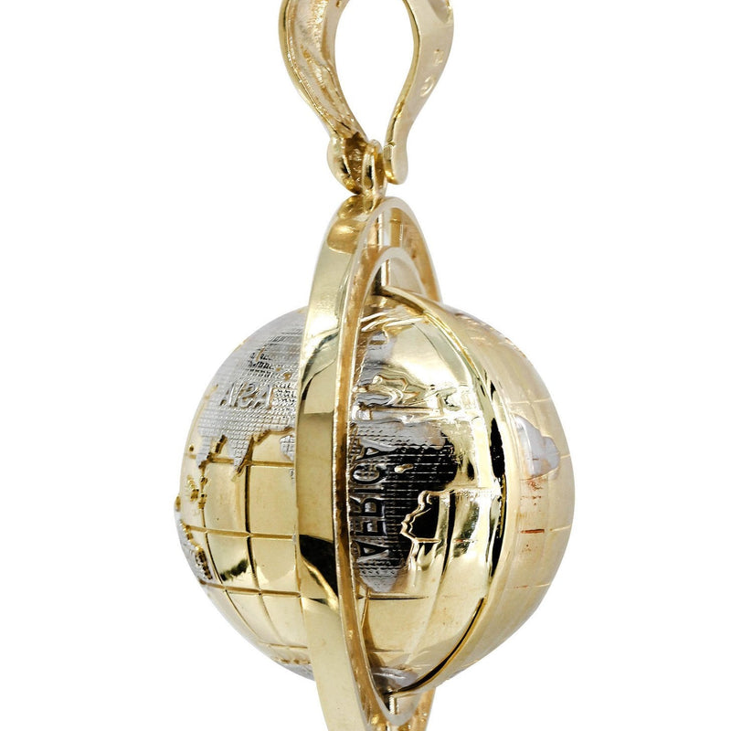World Is Mine Pendant 10K Gold | 24 Grams
