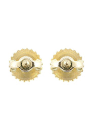 Princess Cut Diamond Stud Earrings For Men | 14K Yellow Gold | 0.97 Carats